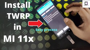 How to flash custom recovery (twrp) in MI 11x / Poco F3 || Install TWRP and root your MI 11x