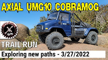 Axial UMG10 Cobramog - Trail Run - 2022-03-27