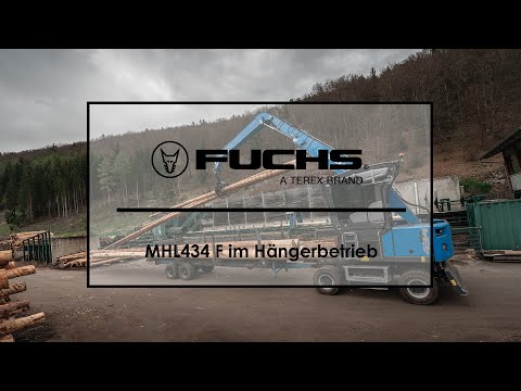 MHL434 F im Hängerbetrieb