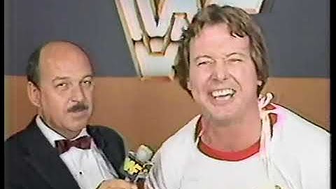Roddy Piper WrestleMania 2 promo - uitgezonden op 22-03-1986