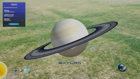SolAR System - Walk around our solar system in AR