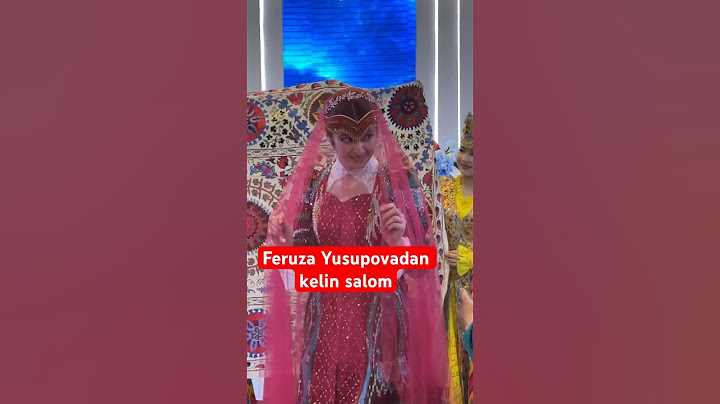 Feruza Yusupovadan kelin salom #newvideo #lazizashokuz #shokuz #wedding #feruzayusupova