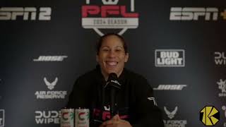 Liz Carmouche wants Dakota Ditcheva in the final - PFL San Antonio Flyweight Season 2024