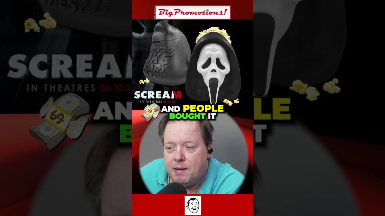 Scream VI Ghostface Popcorn Buckets