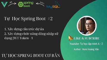 Tự học Java Spring Boot #2: Xây dựng cấu trúc dự án Java Spring Boot