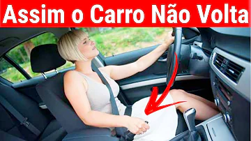 Como sair com o freio de mão?
