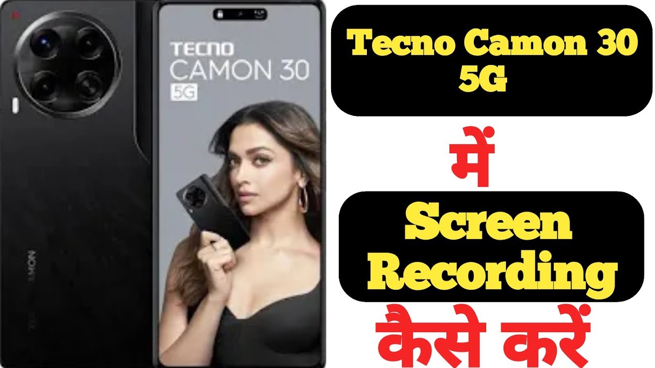 how-to-record-screen-with-audio-in-tecno-camon-30-5g-tecno-camon-30