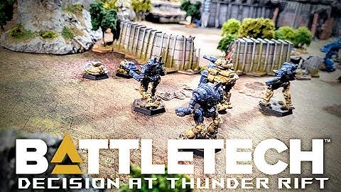 Decision at Thunder Rift - Battletech LIVE at AdeptiCon