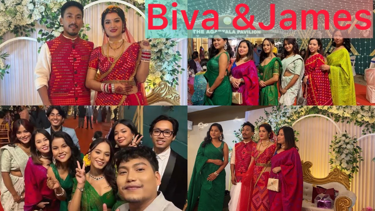 Naithokti ni panda 🥰|| Biva & James wedding Reception ||