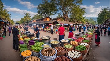 CHỢ BIÊN GIỚI NGUYÊN SƠ TÂY BẮC  - Văn Hóa Vùng Cao,  Món Ngon Hấp Dẫn Và Thảo Dược Quý