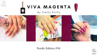 Viva Magenta Color Of The Year 2023 Cathy Kathy Nordic X Tokyo Berfly International 