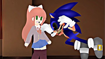 Sonic.EXE vs Monika | Stick Nodes Animation