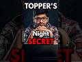 TOPPERS DO THIS Every NIGHT Topper Tips And Tricks Studymotivation 