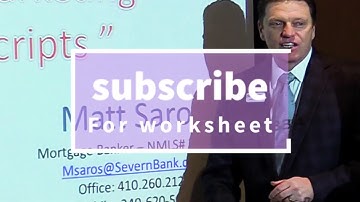 Video Marketing Lunch and Learn with AnchorBanker.com/Matt Saros