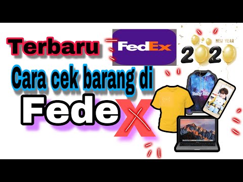 Video: Di mana nomor pelacakan fedex?