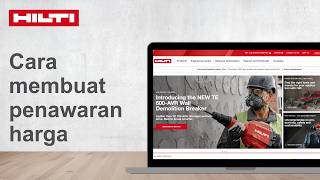 Cara membuat penawaran harga (Quotation) | Tutorial Hilti Online
