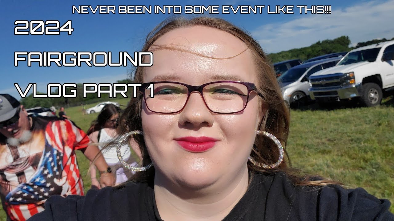 2024 FAIRGROUND VLOG PART 1! / Lunch, shower, makeup and preparing to leave the house