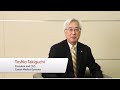 RSNA 2023 Message from the President and CEO - Toshio Takiguchi