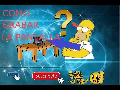 Tutorial - como grabar - la pantalla - FÁCIL, ESPAÑOL. juegos panamericanos 2019 en vivo