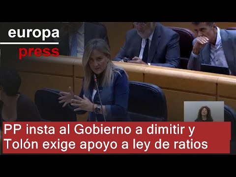 PP urges the Government to go "home" and Tolón demands it support the law reducing class sizes