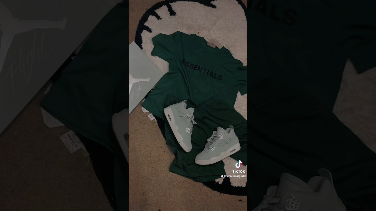 Fear of God Essentials x Jordan 4 ‘Abundance’ 🔥 Drip check