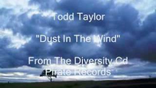 Video thumbnail of "Dust In The Wind -Todd Taylor Banjo-1.wmv"