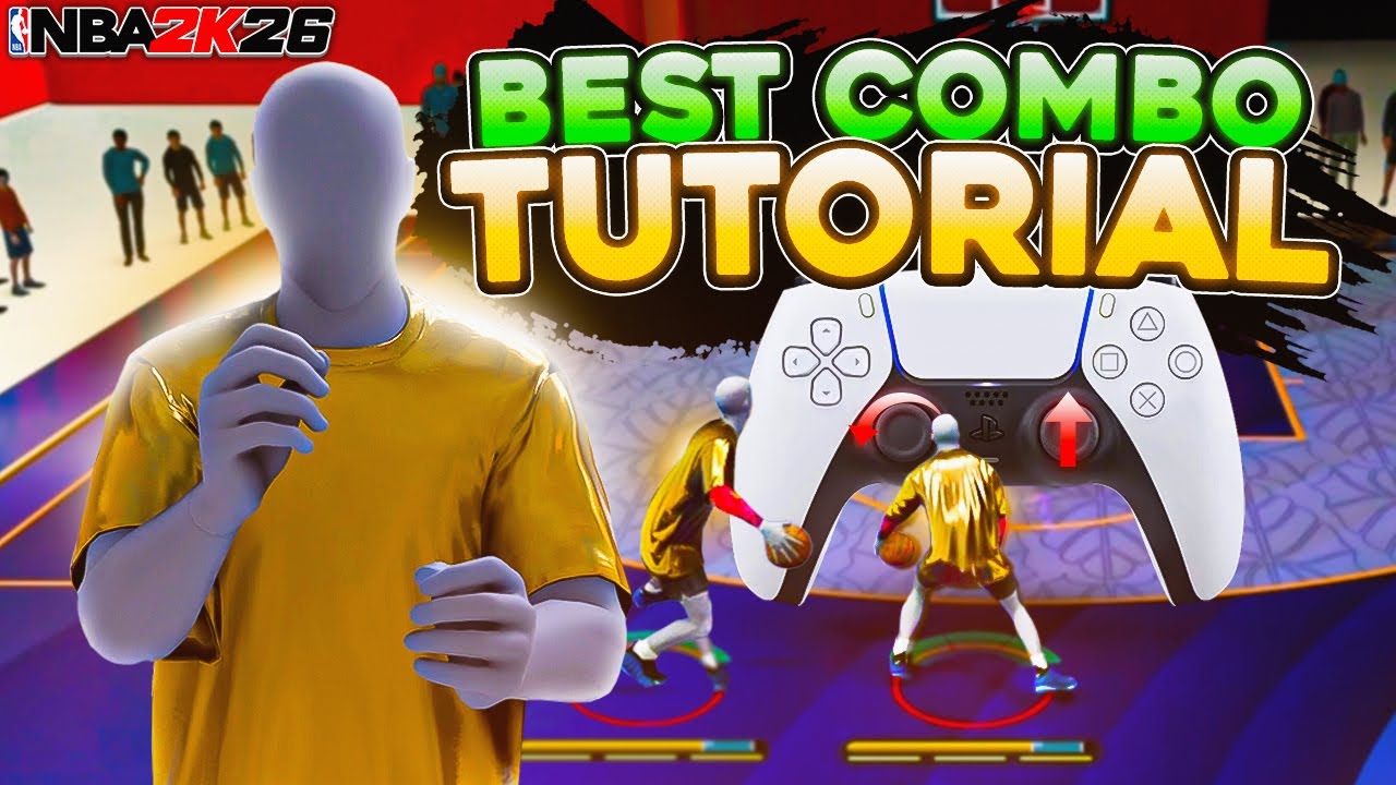 BEST COMBO TUTORIAL FOR NBA 2K26! FASTEST DRIBBLE COMBOS IN 2K26! BEST ...