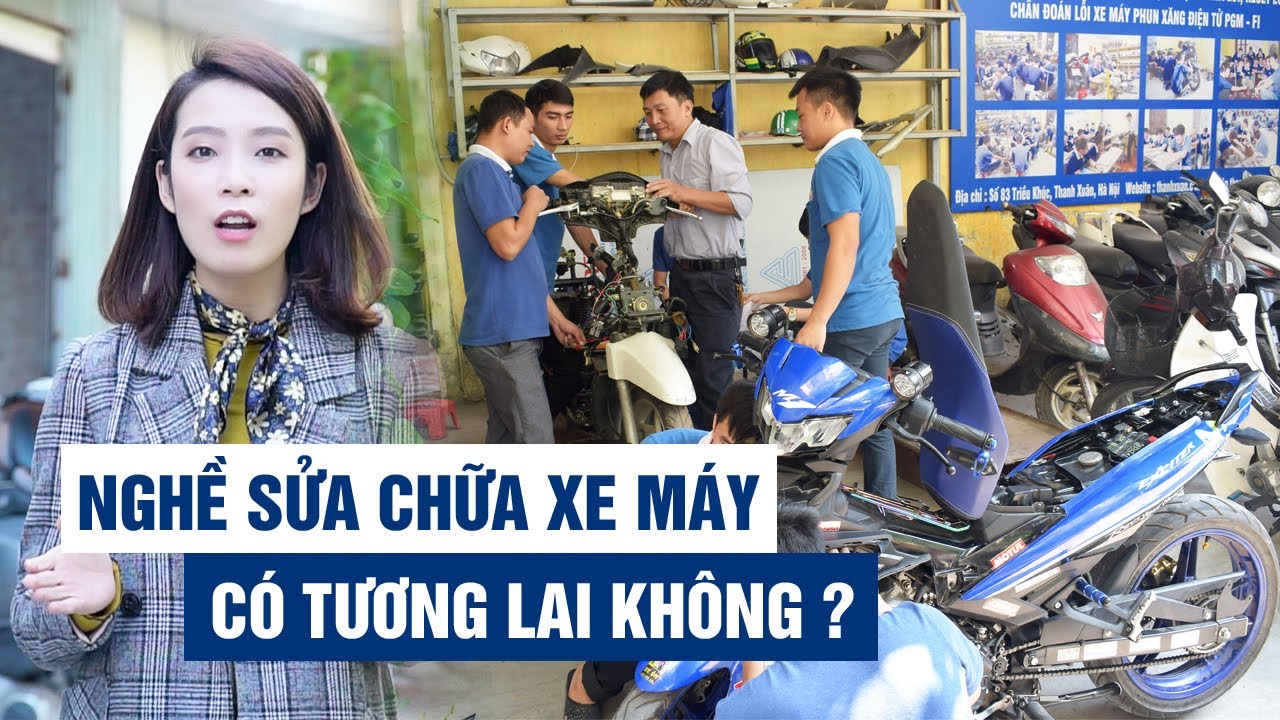 Học nghề sửa chữa xe máy ở tphcm | Nghề sửa chữa xe máy có tương lai không ?