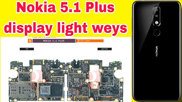 Nokia 5.1 Plus display light problem solution// Display light weys
