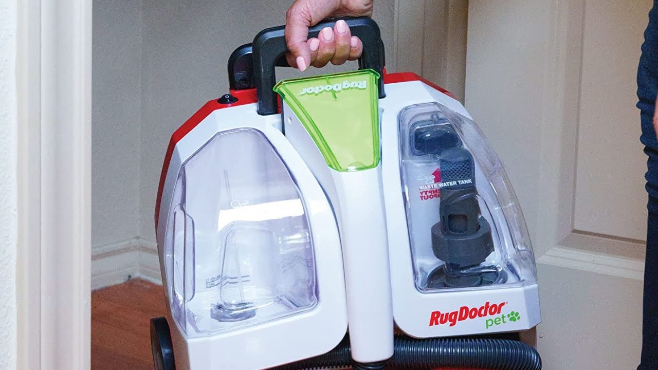 Rug Doctor Pet Portable Spot Cleaner, 2X Suction Power, Lightweight
