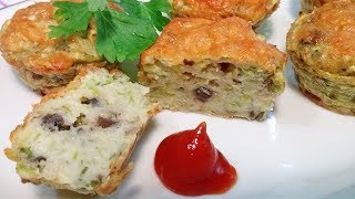 Маффины из кабачков Очень нежные и вкусные Маффины из кабачков Очень нежные и вкусные