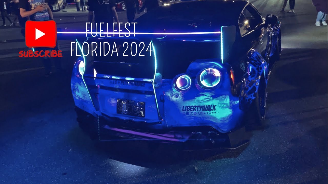 Fuel Fest Florida 2024 Full Video of Exotic cars, Drift racing, Drifting, Racers, Ride Alongs
