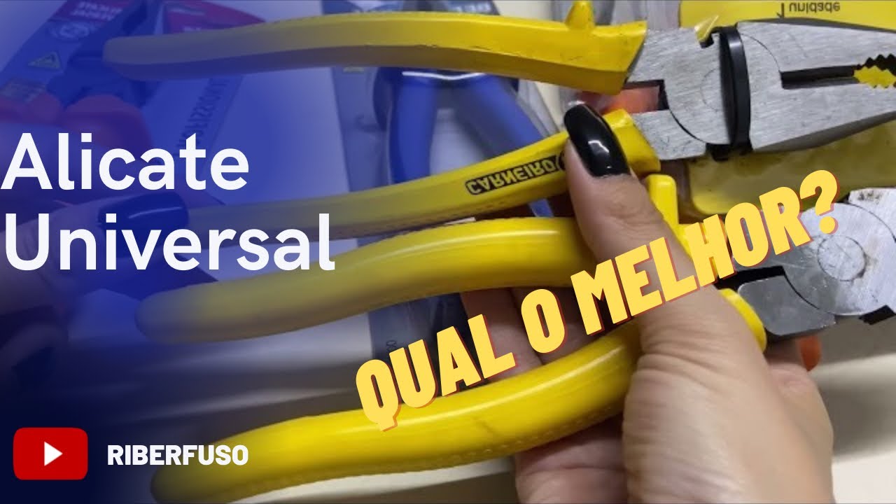 As MELHORES MARCAS de Alicate UNIVERSAL. Qual delas é melhor para seu ...