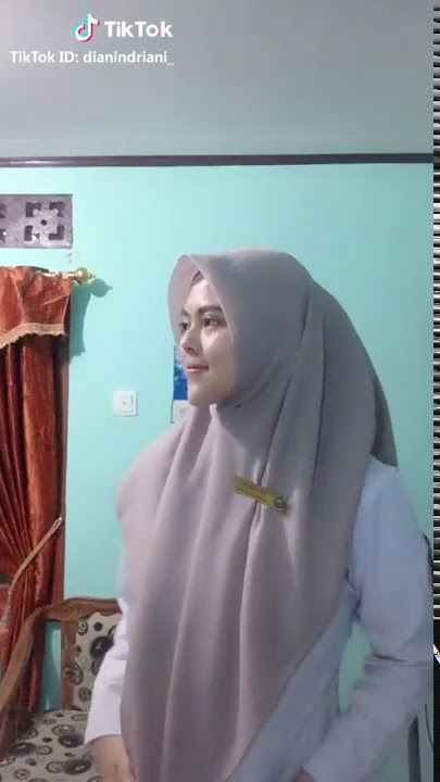 gadis manis main tiktok berhijab lagi hmmm