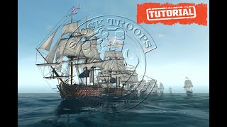 Naval Action [Tutorial]:   Wind und Kursplanung