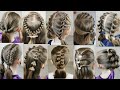 10 easy hairstyles for short hair! Very cute and nice hairstyles!