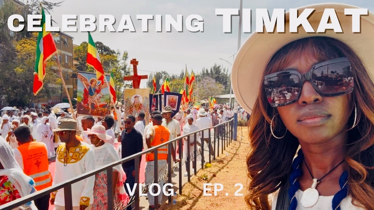 VLOG// Celebrating Timkat with Family, Coffee Ceremony & New Friend