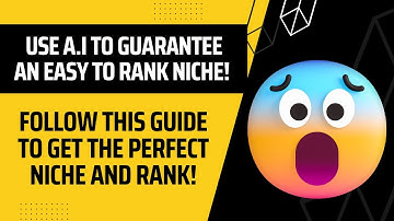 Find Niches The RIGHT WAY & Use A.I To GUARANTEE Rankings! (Secret Revealed!) #ai #niches #chatgpt