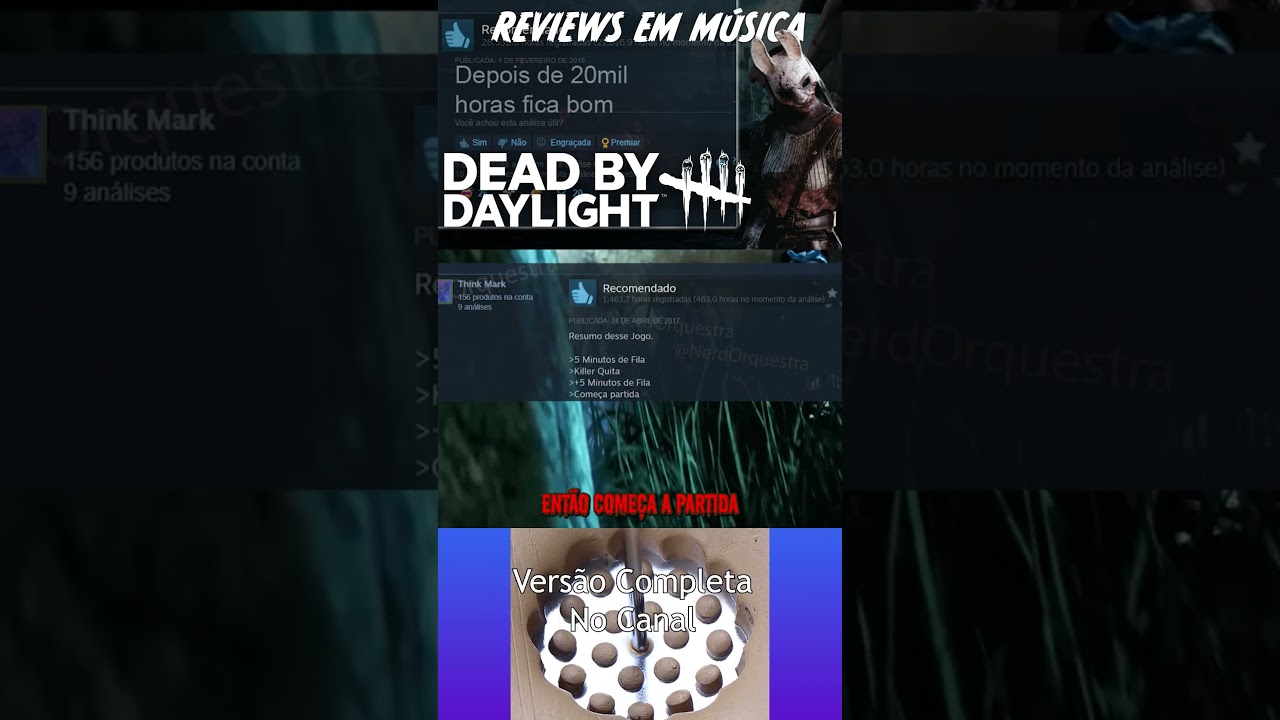 DBD Dead By Daylight - Análises em MÚSICA! 3