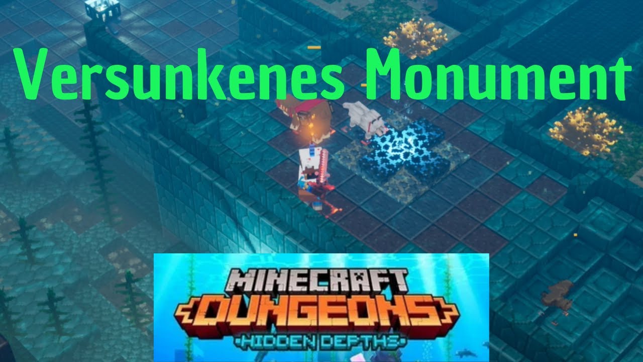 Versunkenes Monument im Ozean | Minecraft Dungeons Hidden ...