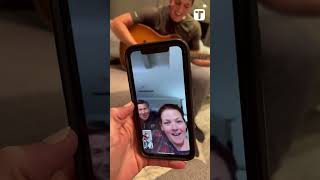 Parents Surprised With Son's Baby News Through Song #shorts