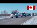 Freedom Convoy Rolls Across Manitoba
