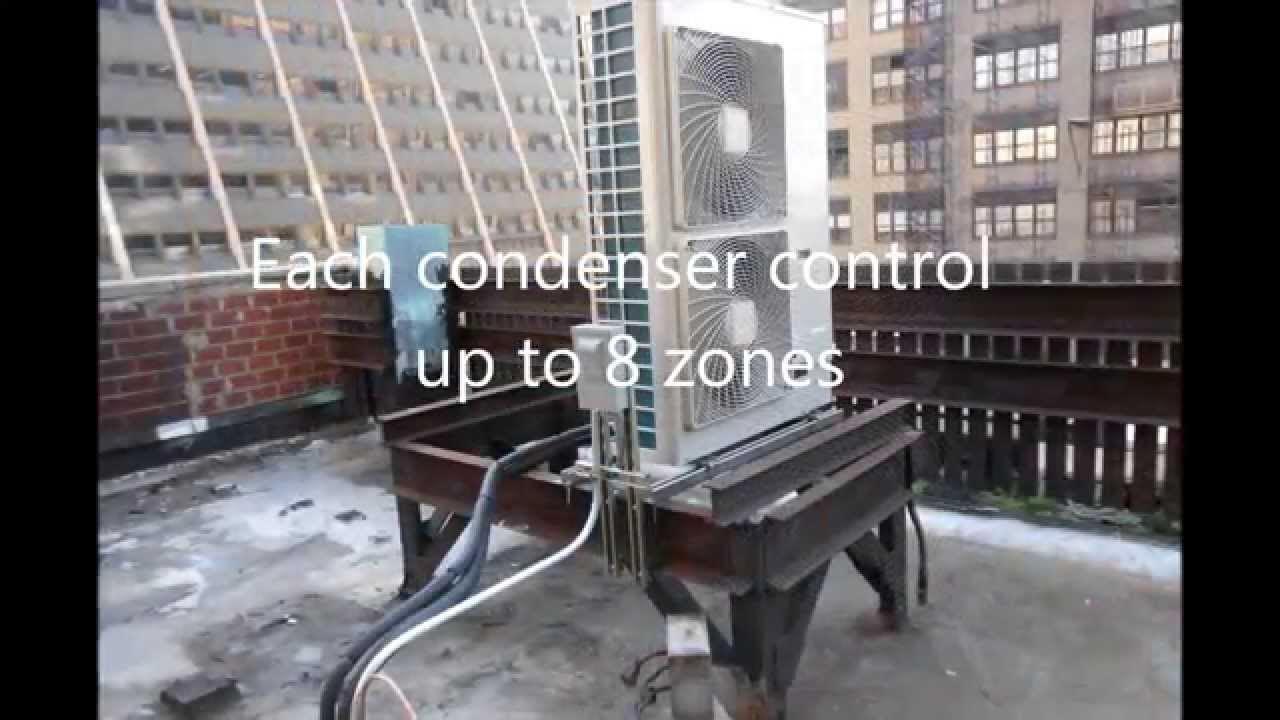 Daikin VRV III S heat pump integrated with ERV ventilation system.wmv