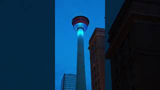Calgary city night #canada #calgary
