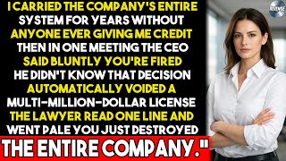 I carried the ENTIRE system for years — one FIRED decision quietly destroyed the COMPANY
