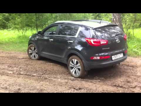 Kia Sportage 2.0 CRDi (заезд в Домодедовский лес)