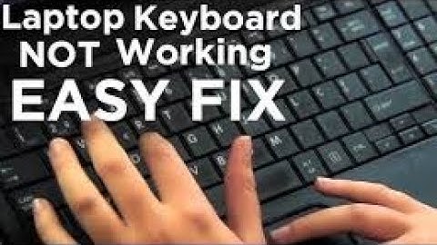 Laptop Keyboard Not Working❌ - Standard PS/2 Keyboard Easy Fix On Windows 10