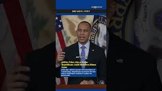 Jeffries Takes Aim at House Republicans Amid Shutdown Blame Game