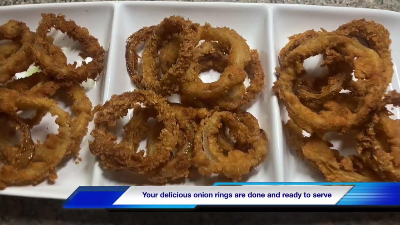 Try this onions ring’s recipe, very simple and extremely delicious