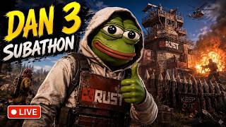 🔴 SUBATHON | RUST TURNIR | 124. NOĆ 🔴